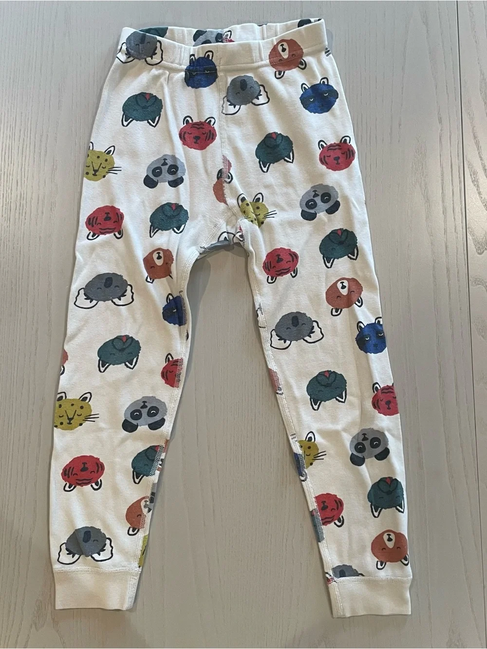 Hanna Andersson HannaJams Long John Pajama Set Cuddly Critters - Size 5 110